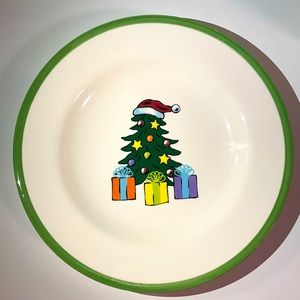 Tabletops Gallery discontinued Christmas Pal plate